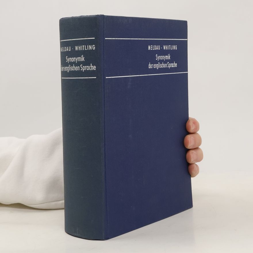 Ralph B. Whitling Synonymik der englischen Sprache