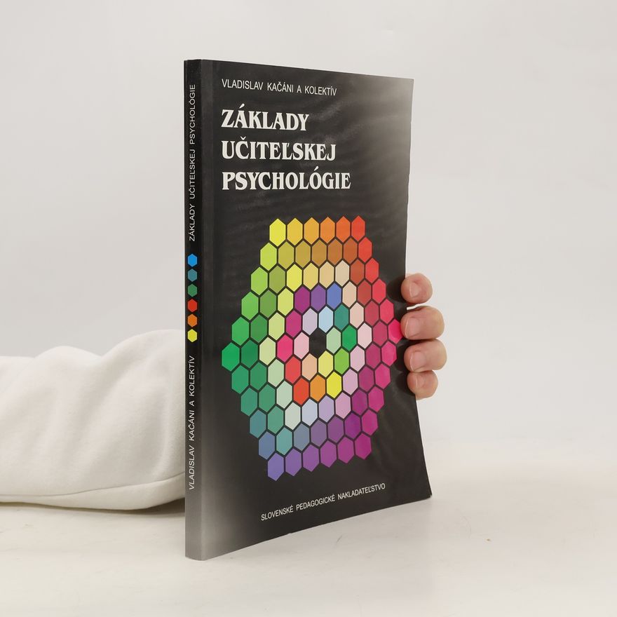 Vladislav Kačáni Základy učiteľskej psychológie