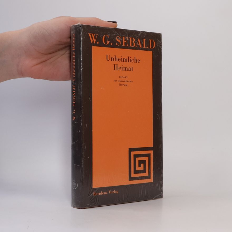 W. G. Sebald Unheimliche Heimat