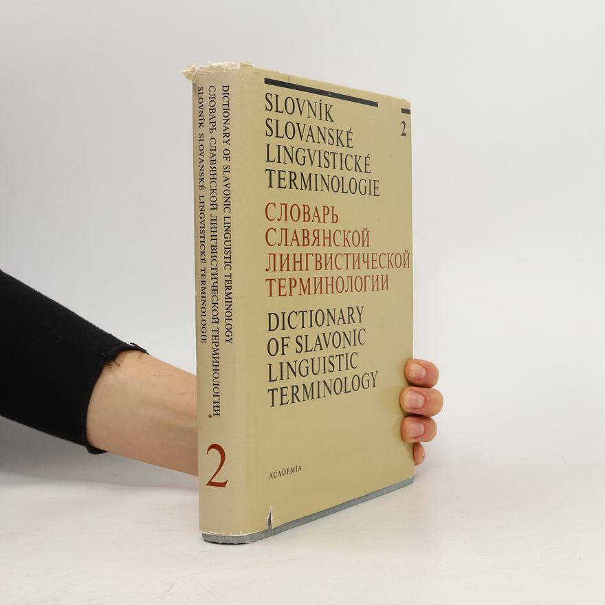 Alois Jedlička Slovník slovanské lingvistické terminologie 2
