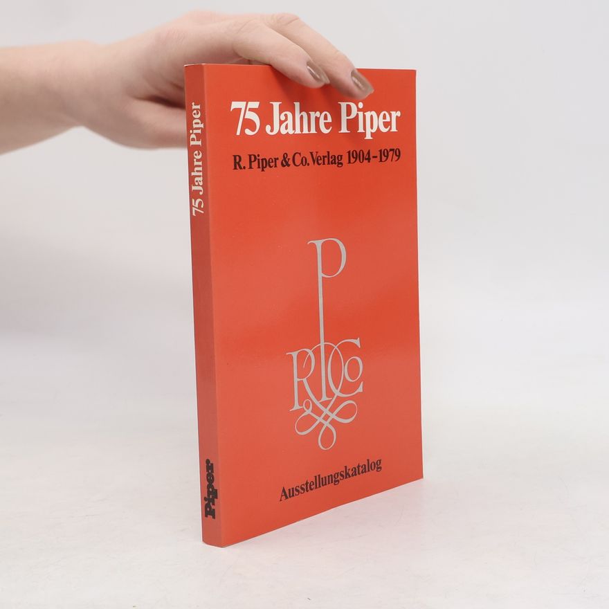 Ernst Piper 75 Jahre Piper