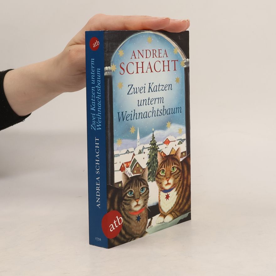 Andrea Schacht Zwei Katzen unterm Weihnachtsbaum