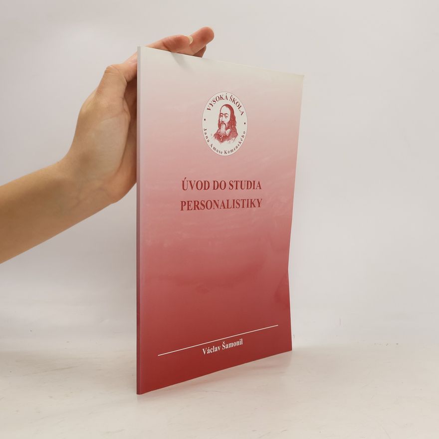 Václav Šamonil Úvod do studia personalistiky