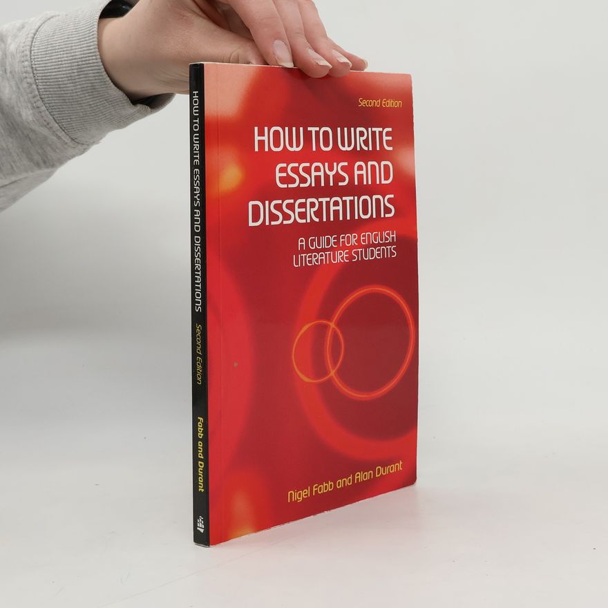 Nigel Fabb How to Write Essays and Dissertations