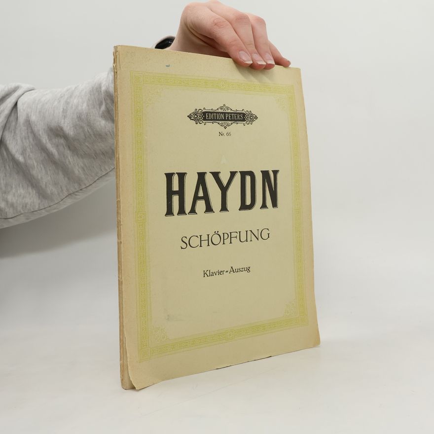 Joseph Haydn Schöpfung. Klavier-Auszug