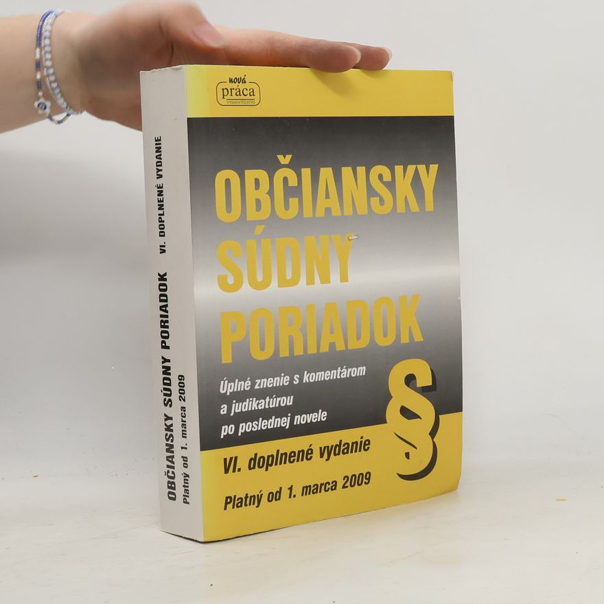 Collectif d'auteurs Občiansky súdny poriadok