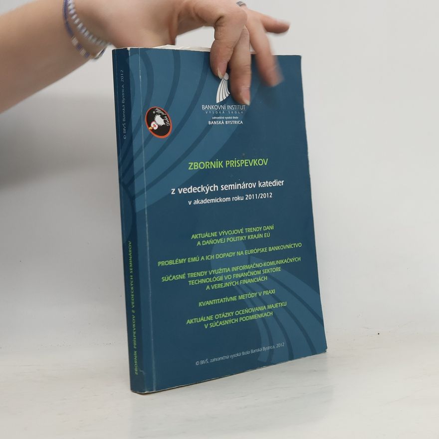 Collectif d'auteurs Zborník príspevkov z vedeckých seminárov katedier