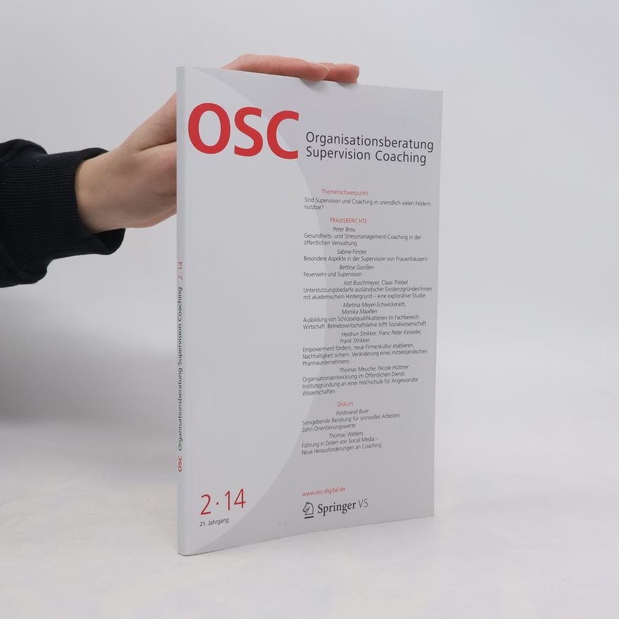 Autorenkollektiv OSC Organisationsberatung Supervision Coaching