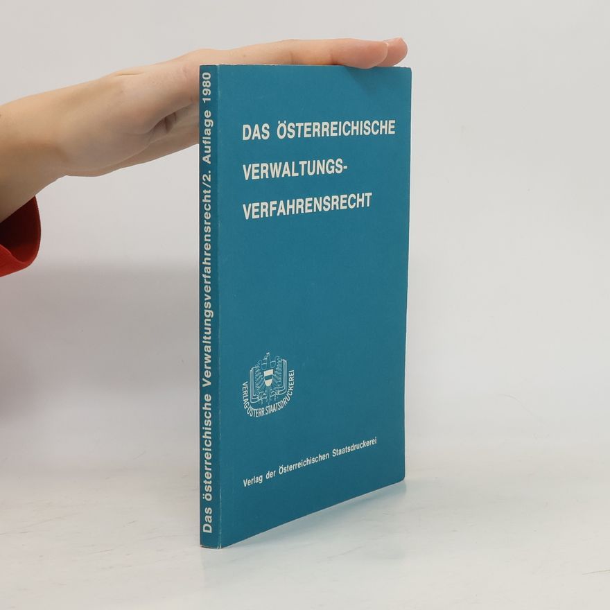 Kolektiv autorů Das österreichische Verwaltungsverfahrensrecht