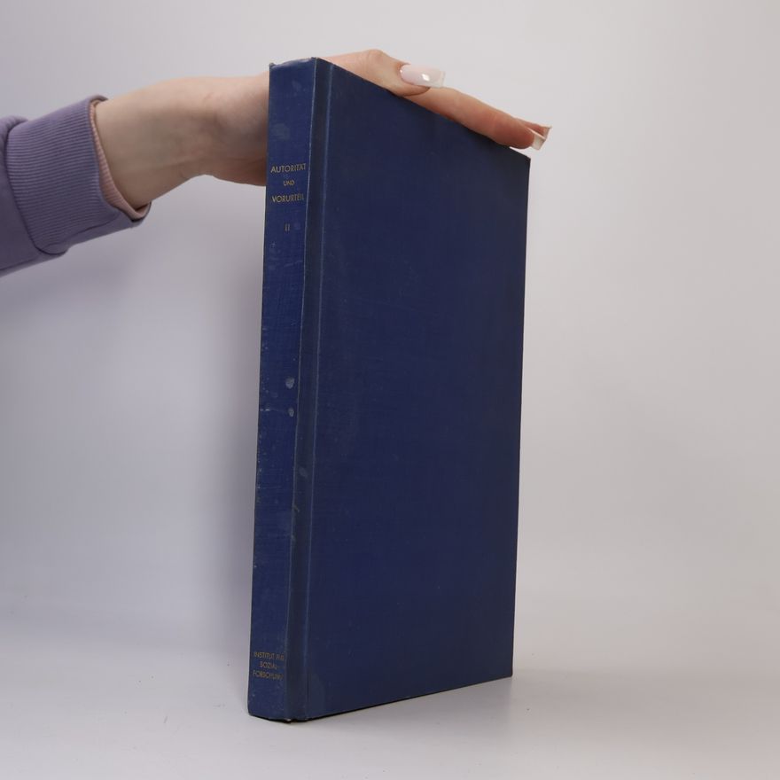 Max Horkheimer Studien über Autorität und Vorurteil II.