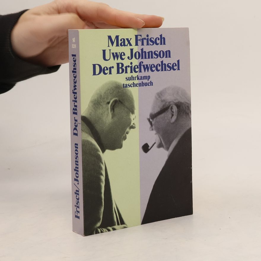 Max Frisch Der Briefwechsel
