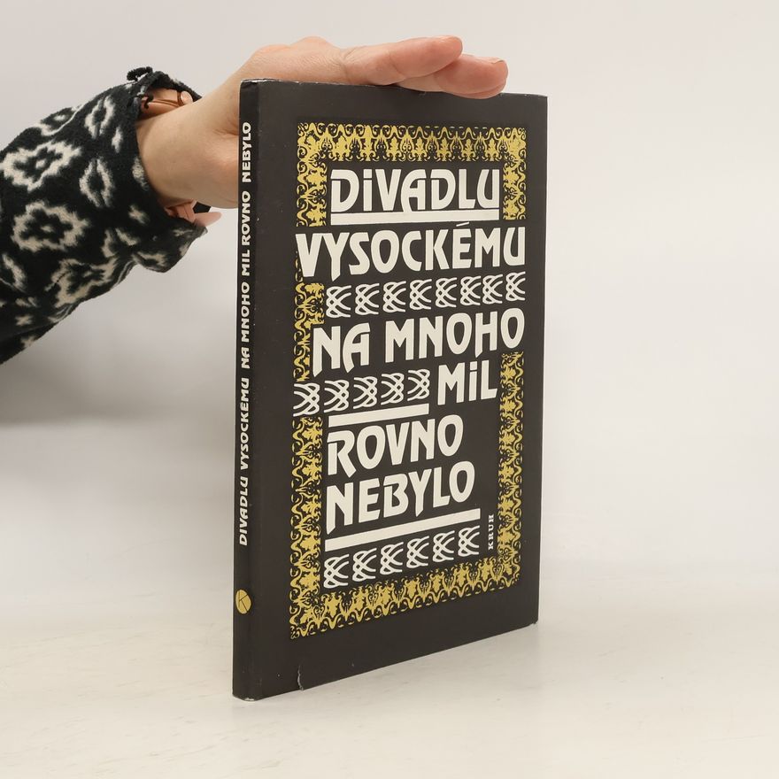 Miroslav Kubát Divadlu vysockému na mnoho mil rovno nebylo
