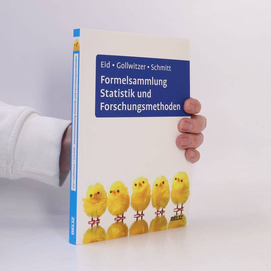 Michael Eid Formelsammlung Statistik und Forschungsmethoden