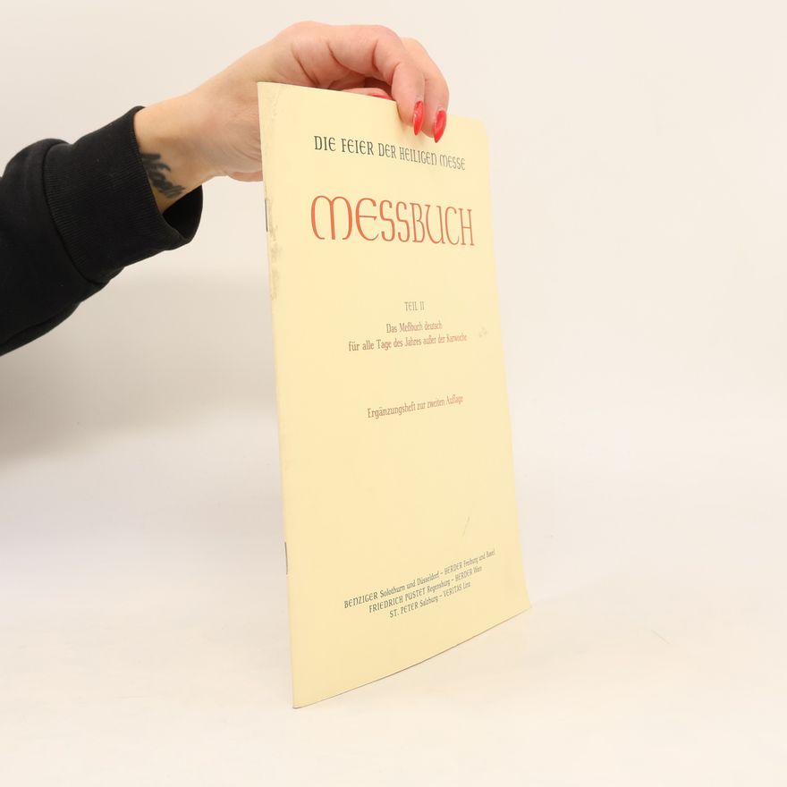 Various authors Messbuch II.