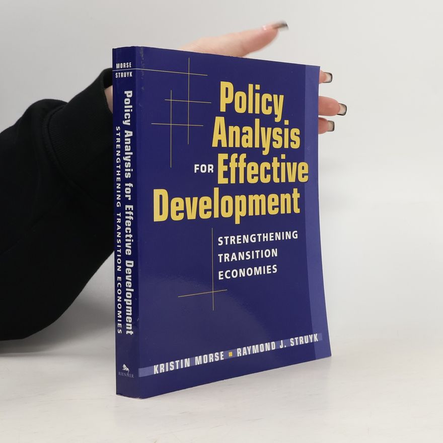 Marina Shapiro Policy Analysis for Effective Development