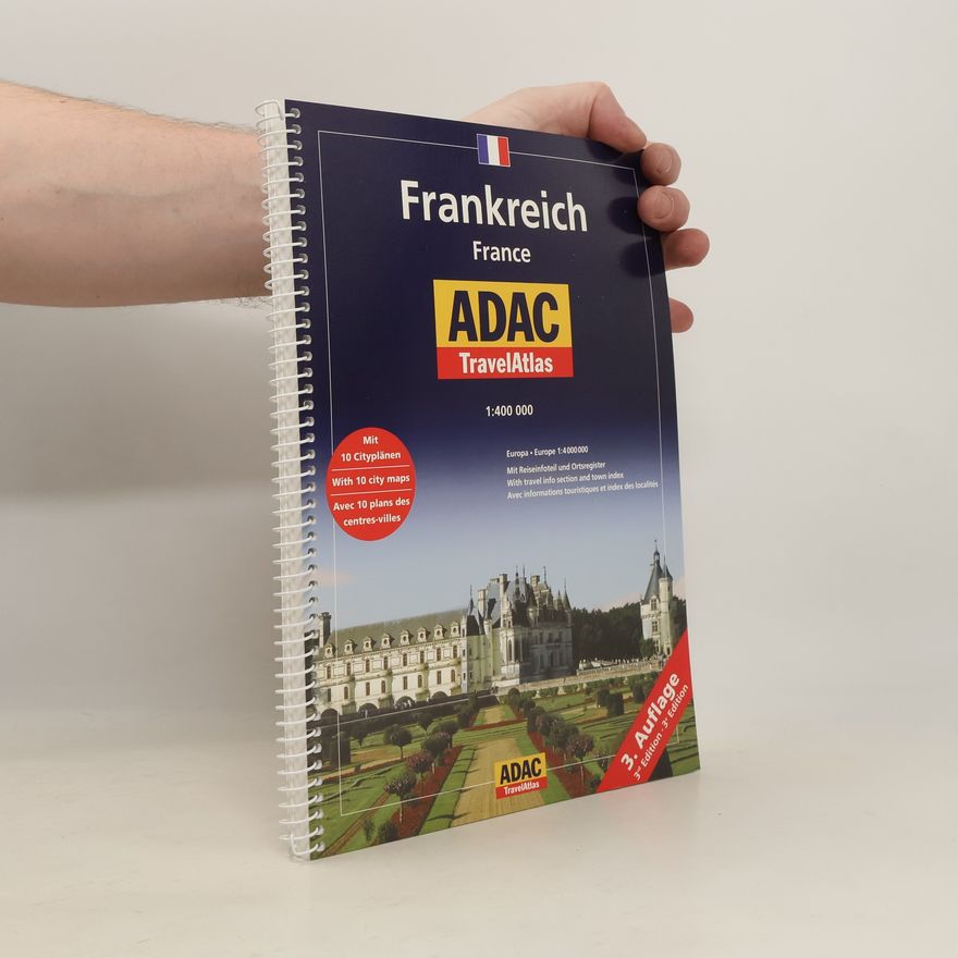 AA.VV. ADAC Travelatlas Frankreich 1:400 000.
