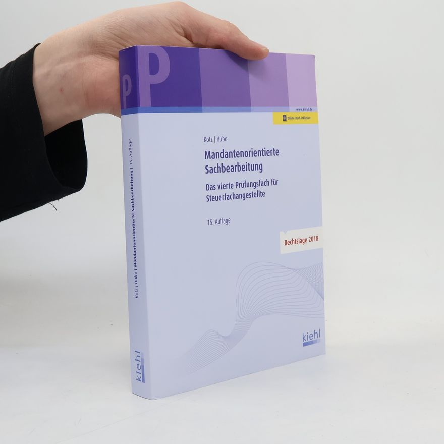 Dorothee Hubo Mandantenorientierte Sachbearbeitung