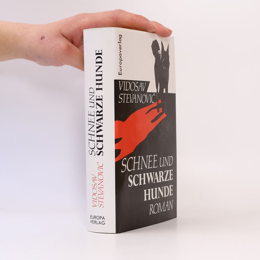 Vidosav Stevanović Schnee und schwarze Hunde