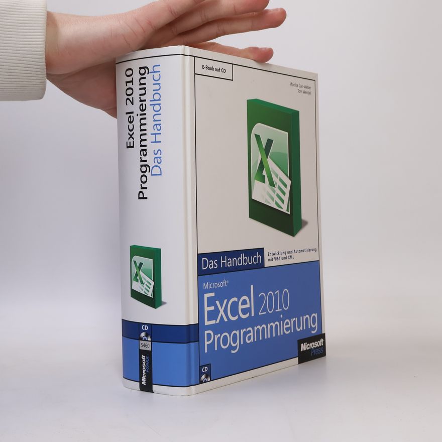 Monika Can Weber Microsoft-Excel-2010-Programmierung - das Handbuch