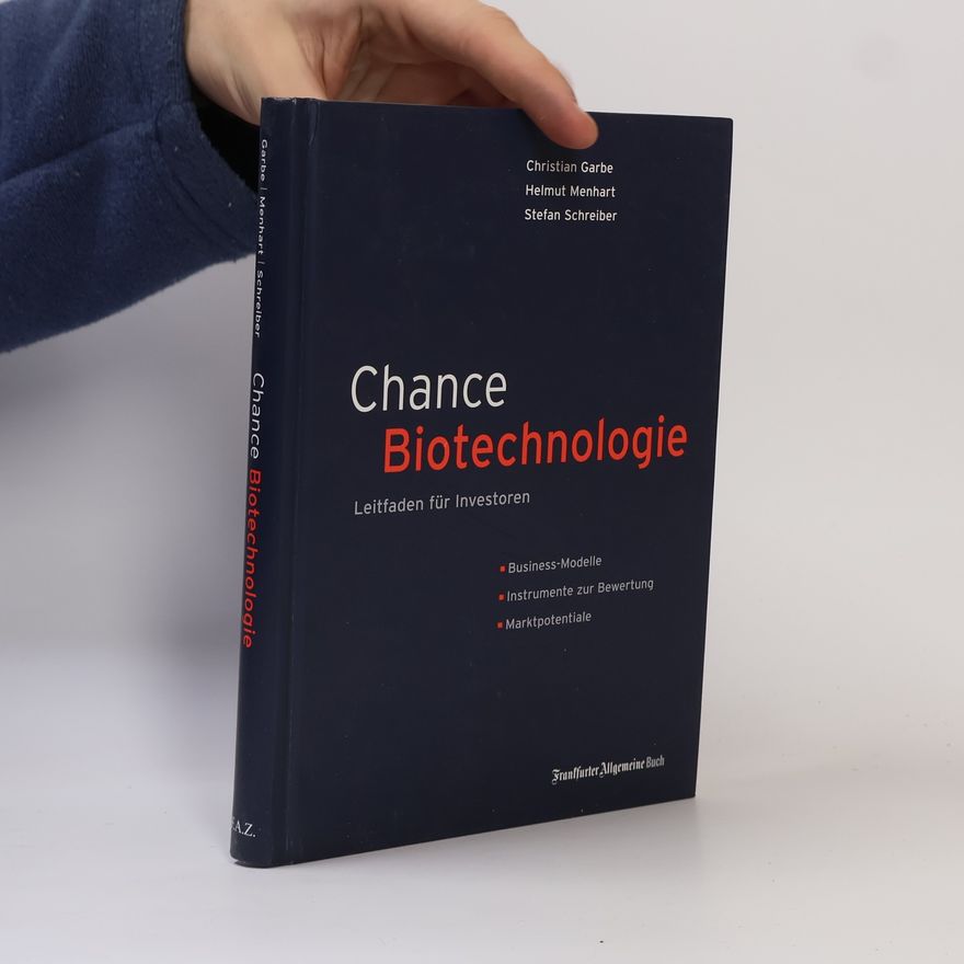 Helmut Menhart Chance Biotechnologie