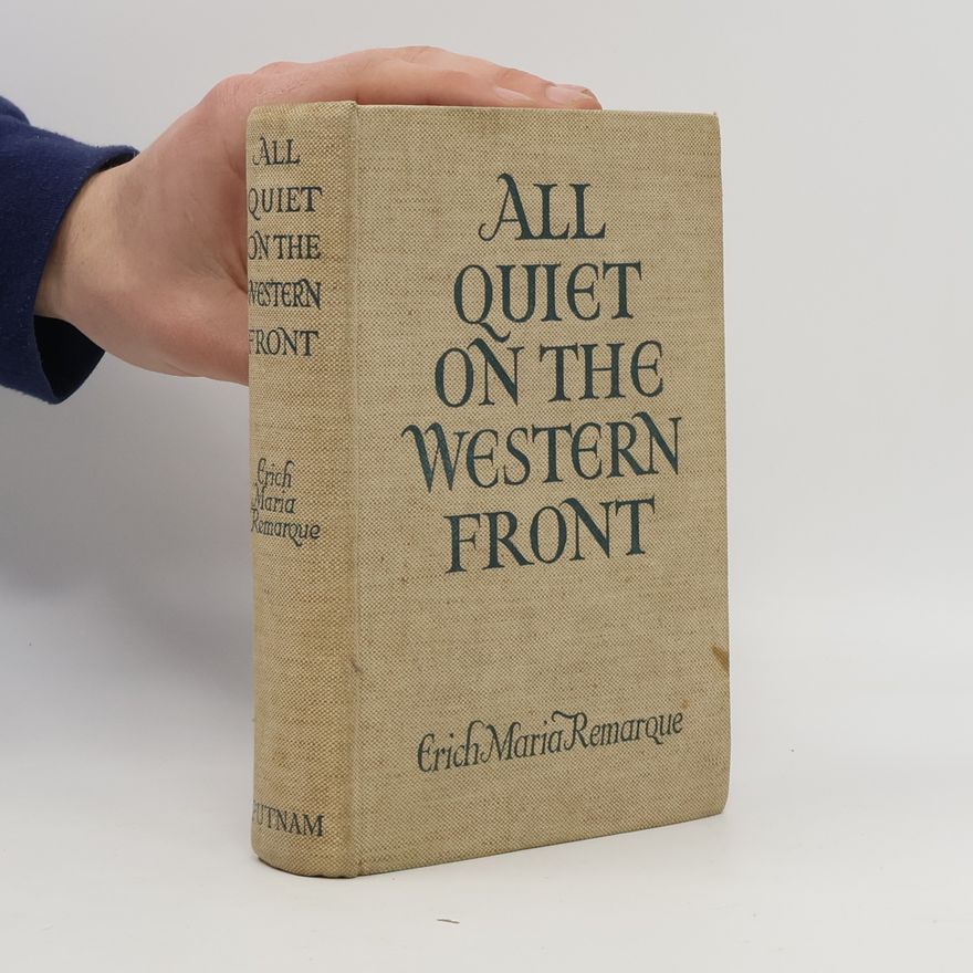 Erich Maria Remarque All Quiet on the Western Front