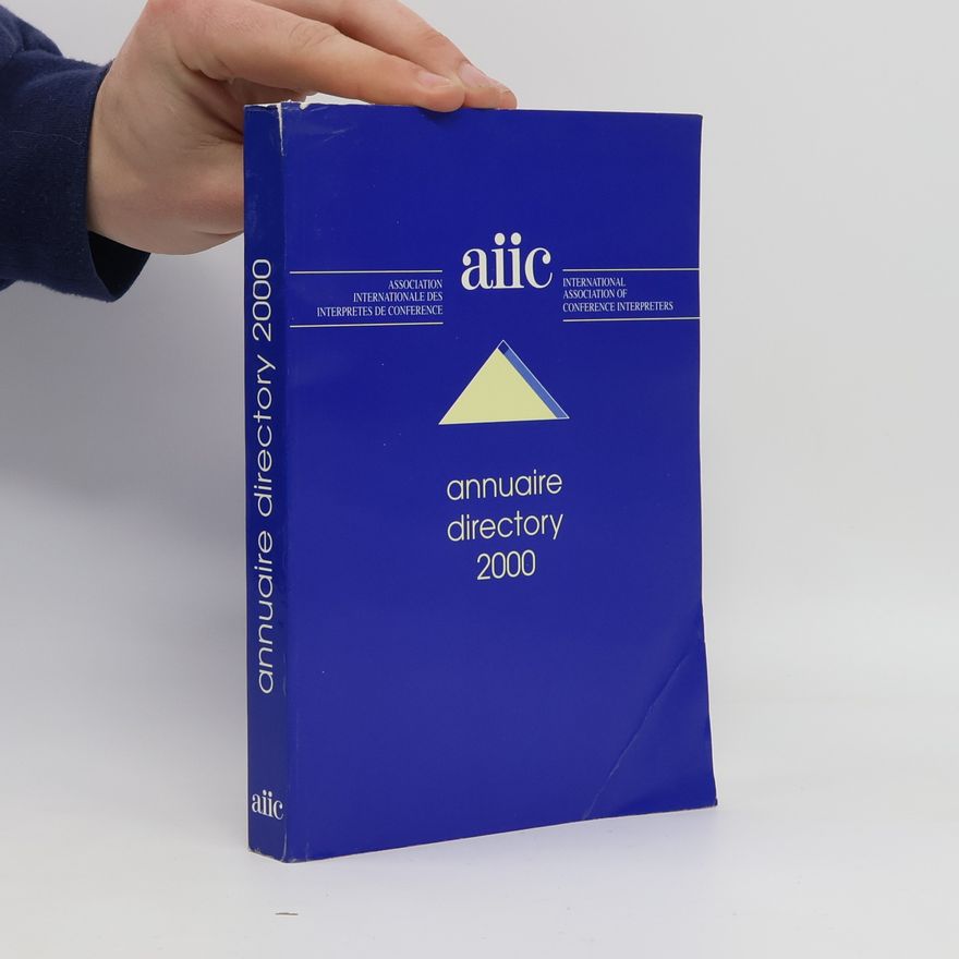 AA.VV. aiic: annuaire, directory 2000
