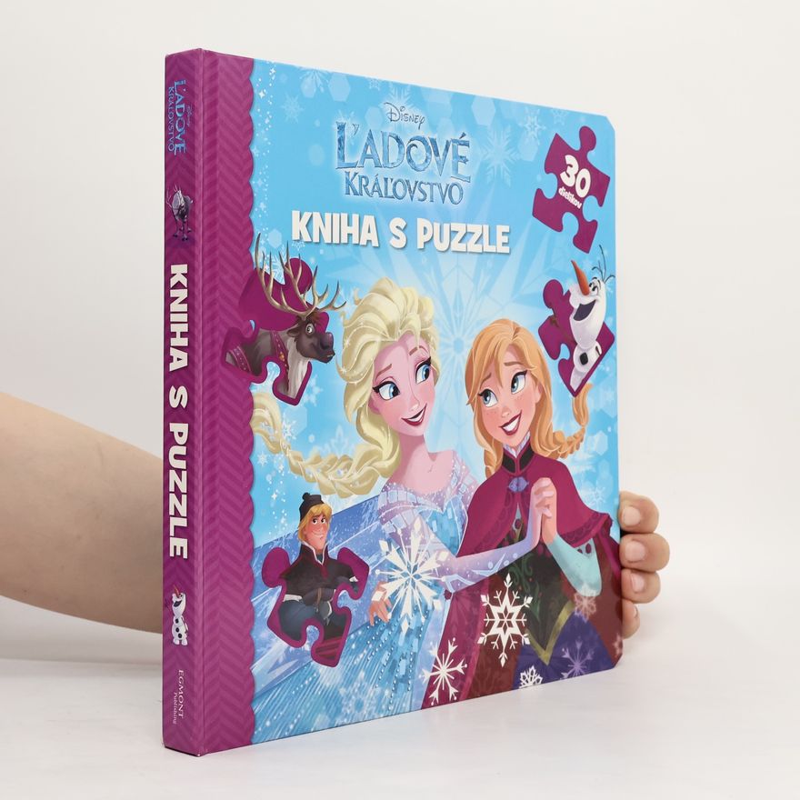 Autorenkollektiv Ladové kráľovstvo: kniha s puzzle