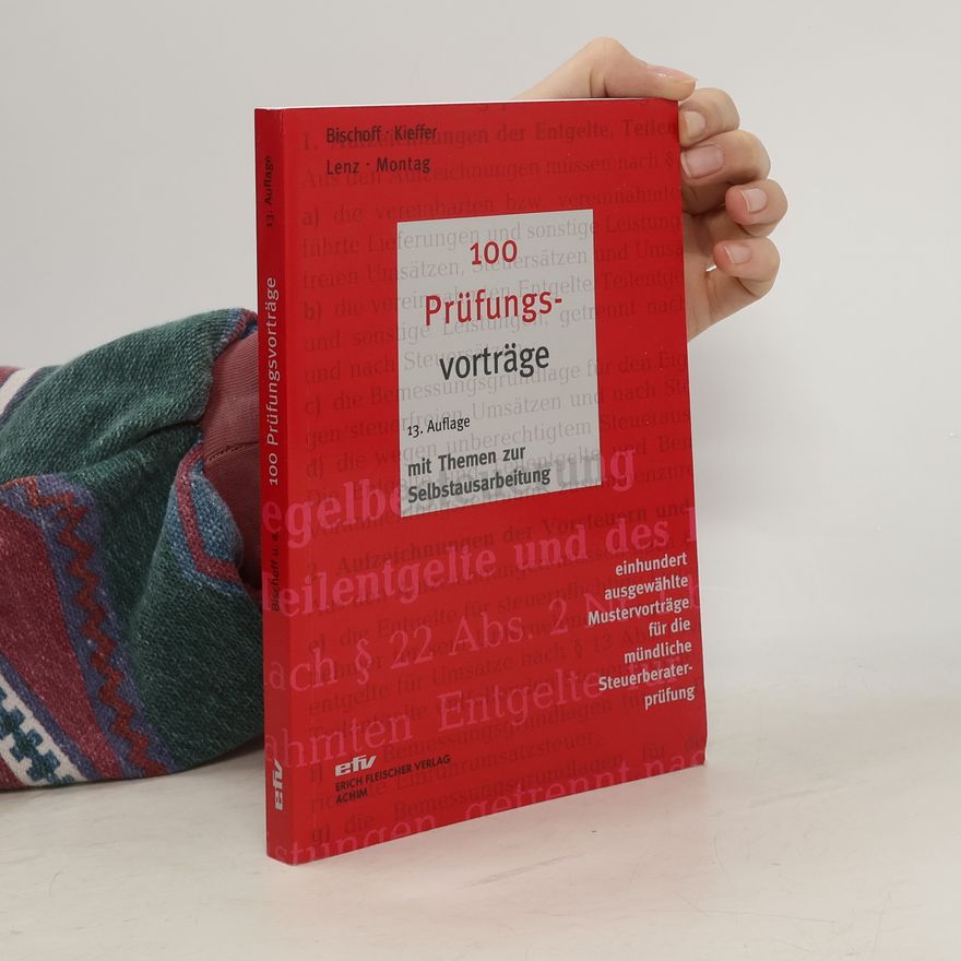Heinrich Montag 100 Prüfungsvorträge - 13. Auflage