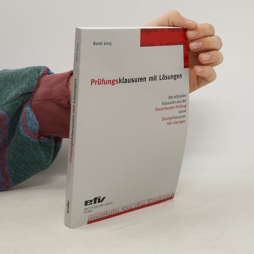 Various authors Prüfungsklausuren mit Lösungen, Band 2015