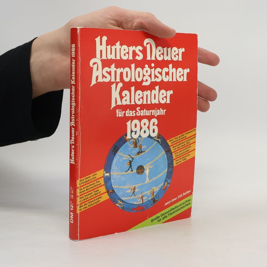 Various authors Huters Neuer Astrologischer Kalender für das Jupiterjahr 1987