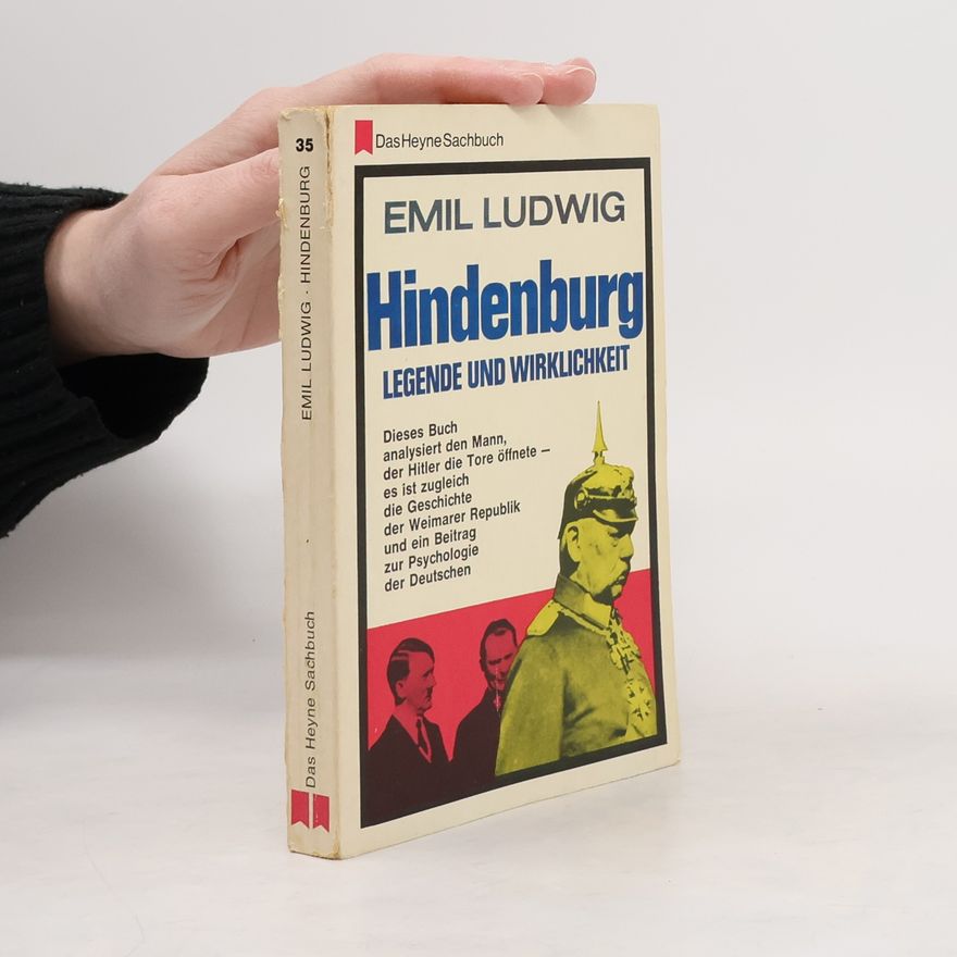 Emil Ludwig Hindenburg