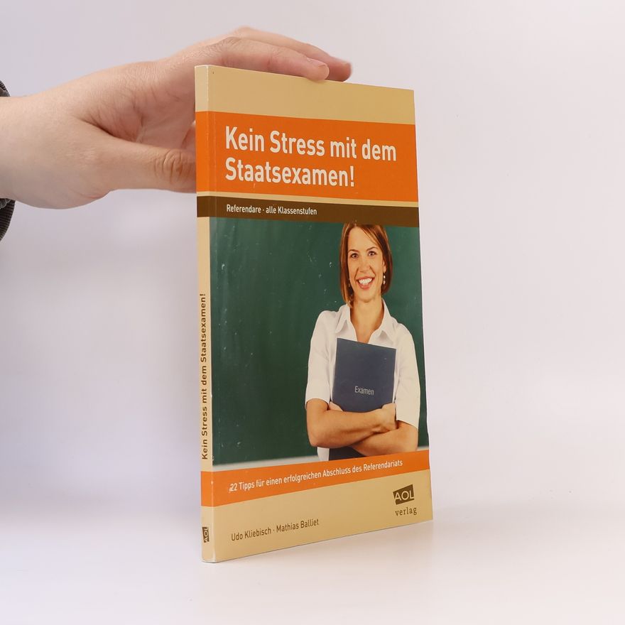 Udo Kliebisch Kein Stress mit dem Staatsexamen!