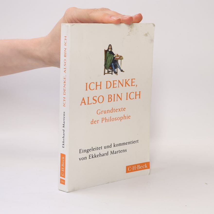Ekkehard Martens Ich denke, also bin ich