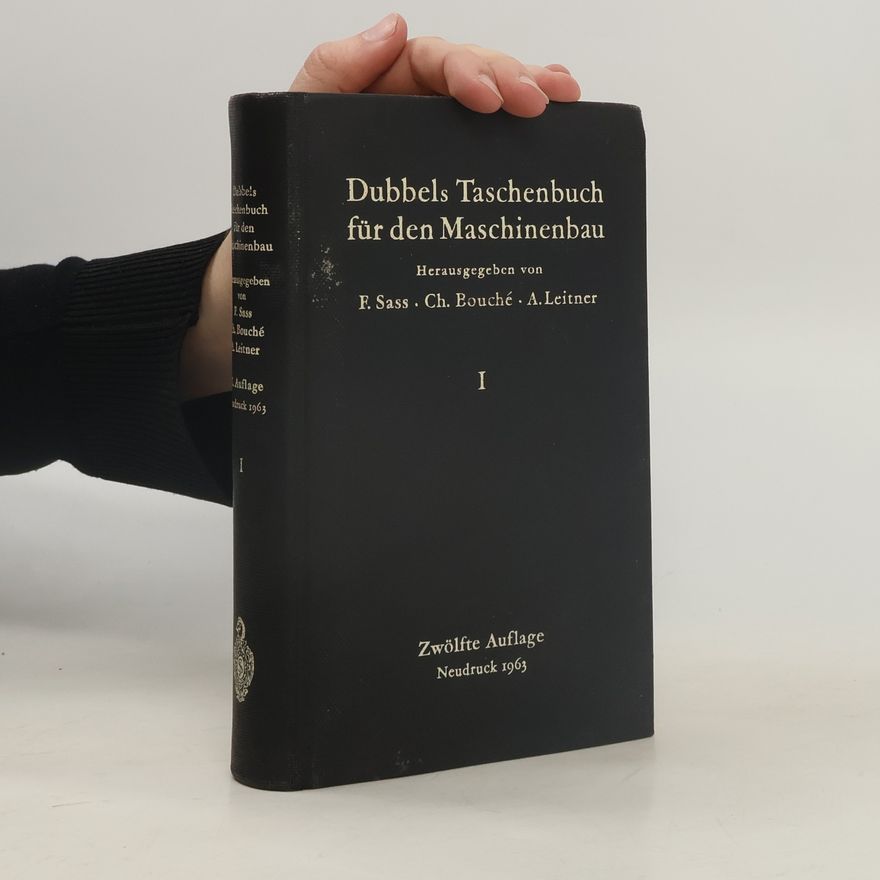 Autorenkollektiv Dubbels Taschenbuch für den Maschinenbau I