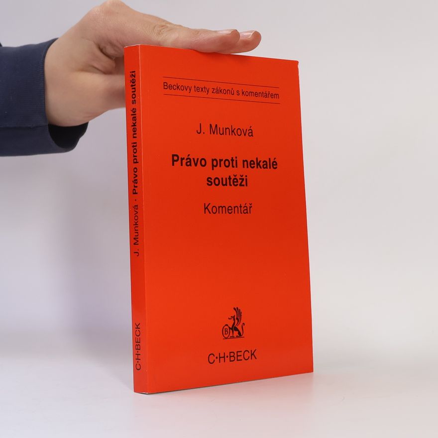 Jindřiška Munková Právo proti nekalé soutěži