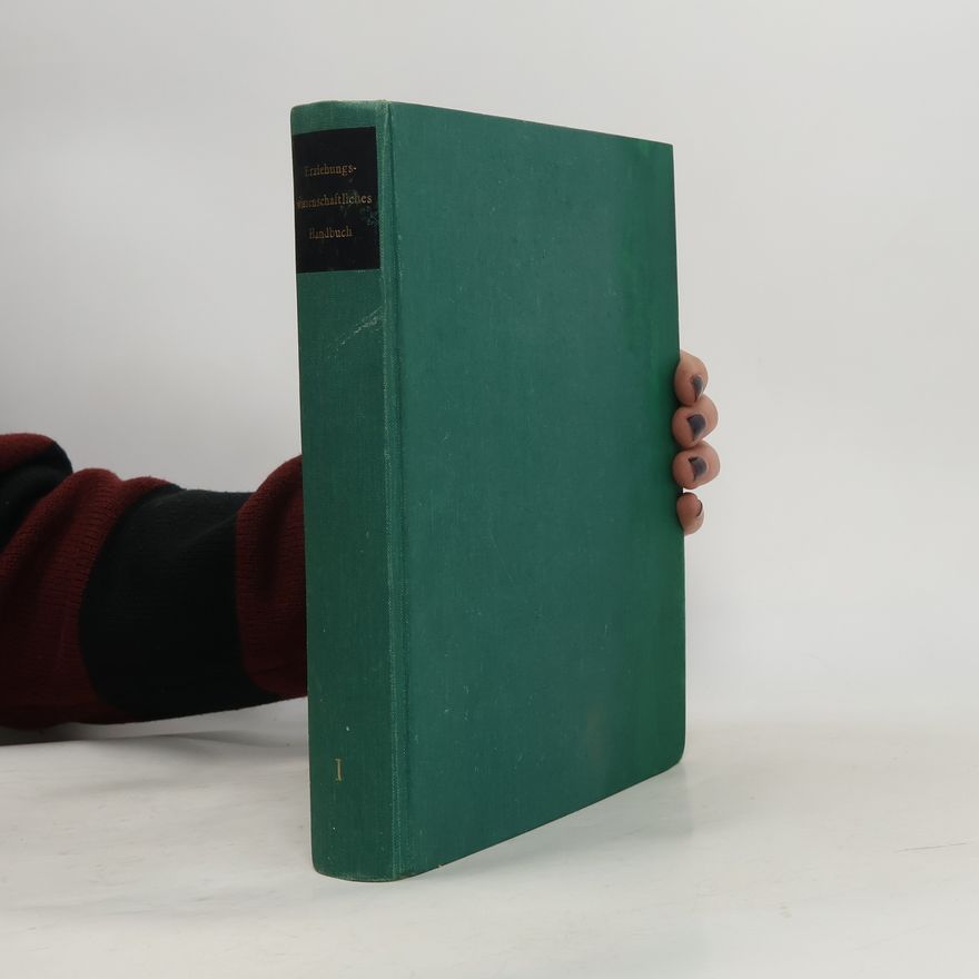 Thomas Ellwein Erziehungswissenschaftliches Handbuch I.