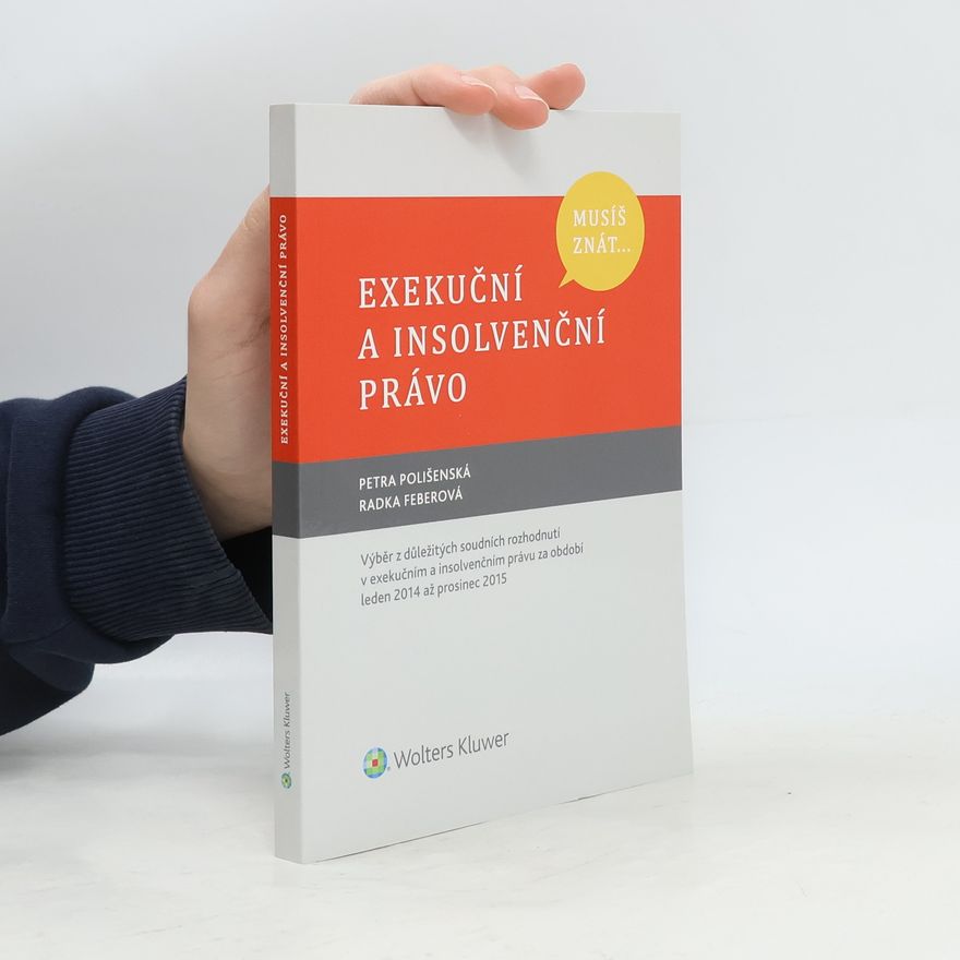 Radka Feberová Exekuční a insolvenční právo