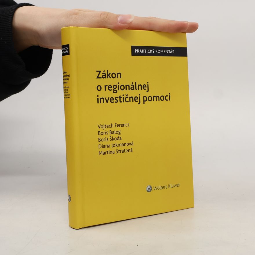 Martina Stratená Zákon o regionálnej investičnej pomoci
