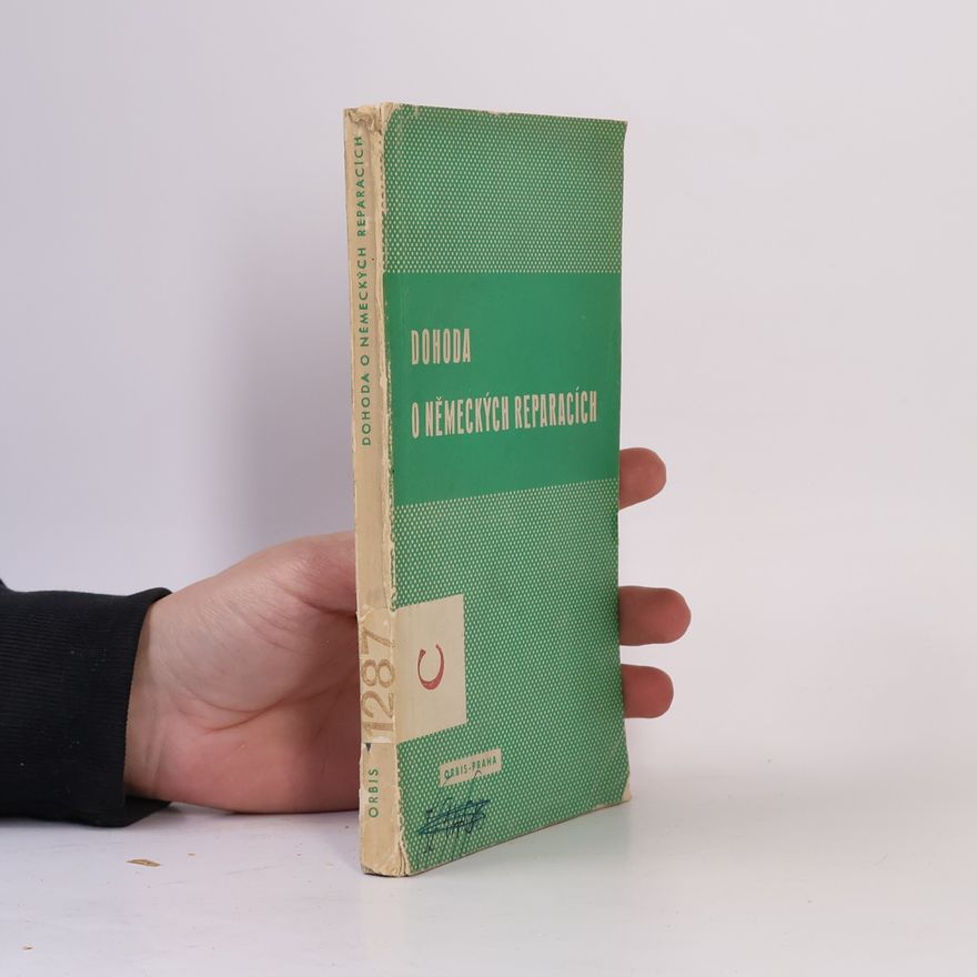 Miroslav Rašín Dohoda o německých reparacích