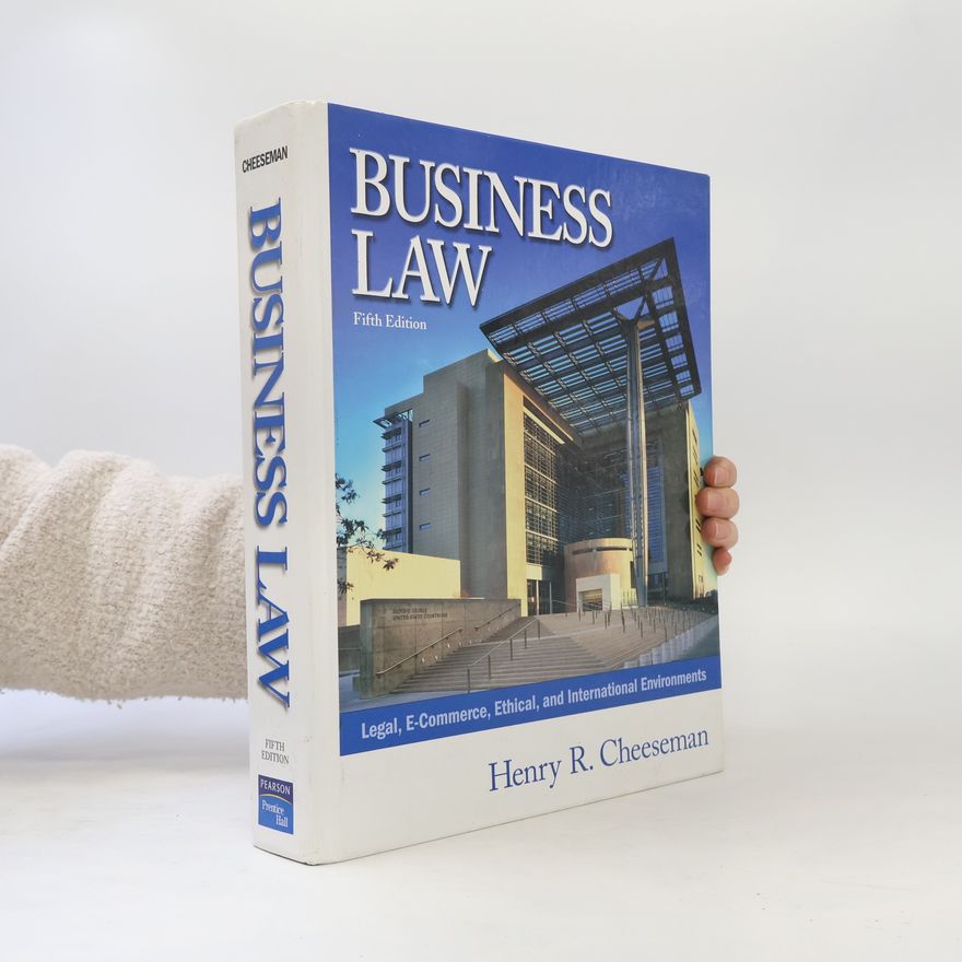 Henry R. Cheeseman Business Law