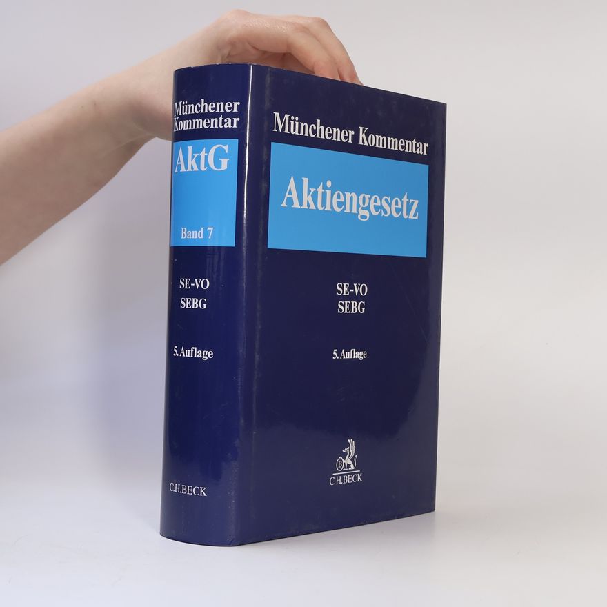 Susanne Kalss Münchener Kommentar zum Aktiengesetz