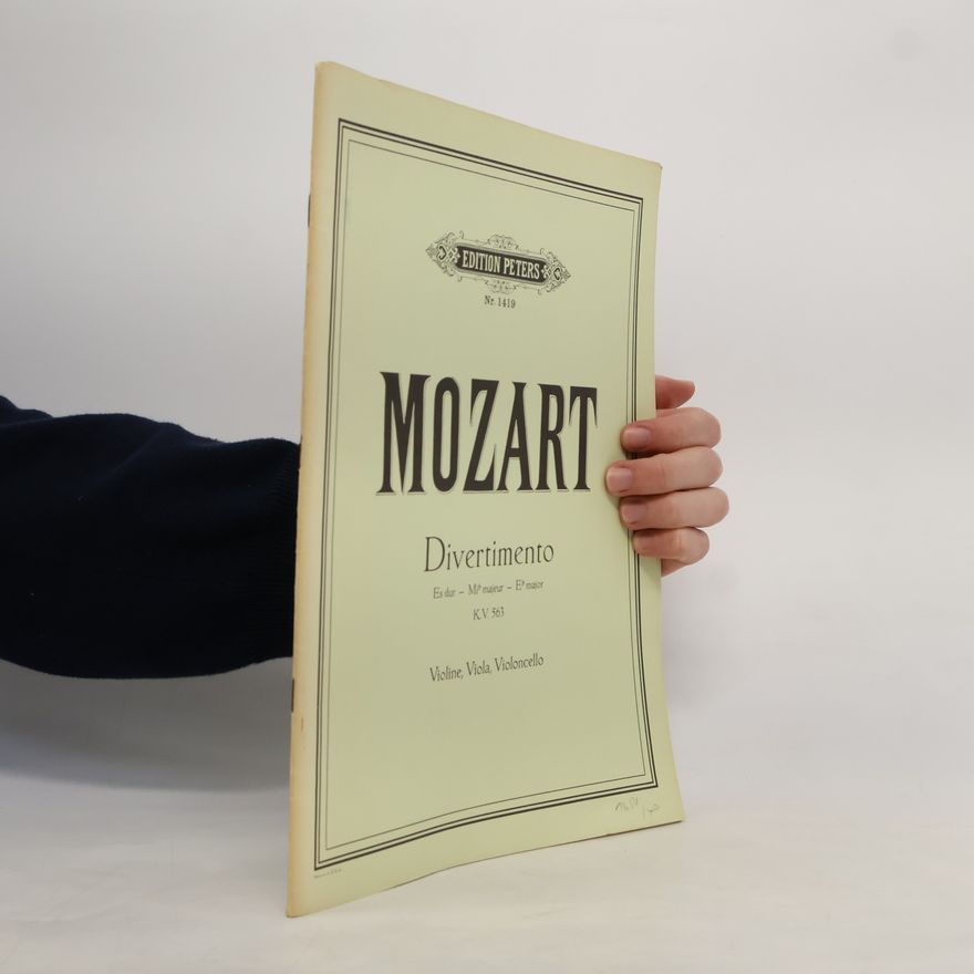 Wolfgang Amadeus Mozart Wolfgang Amadeus. Mozart - Divertimento