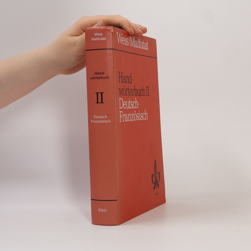 Erich Weis Handwörterbuch II Deutsch-Französisch