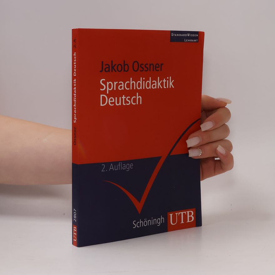 Jakob Ossner Sprachdidaktik Deutsch