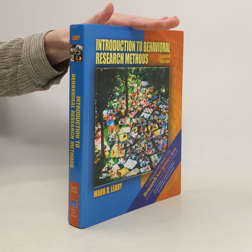 Mark Leary Introduction to Behavioral Research Methods - Fourth Edition