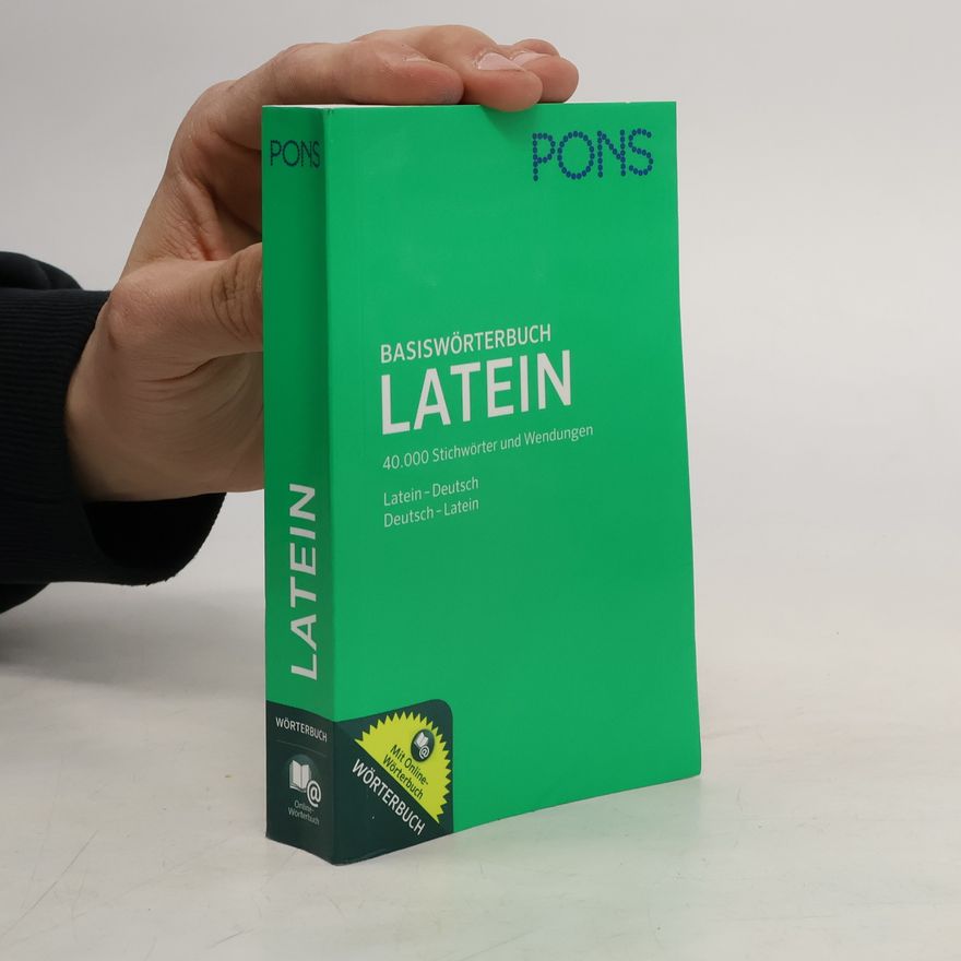 Unknown Author Basiswörterbuch Latein