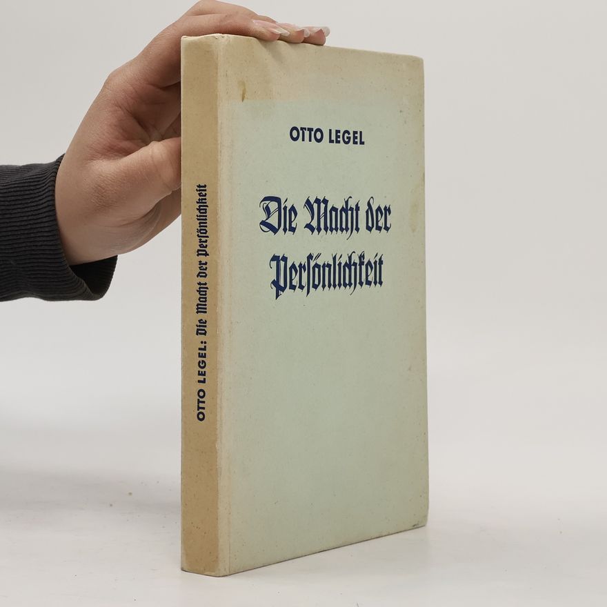 Otto Legel Die Nacht der Persönlichkeit
