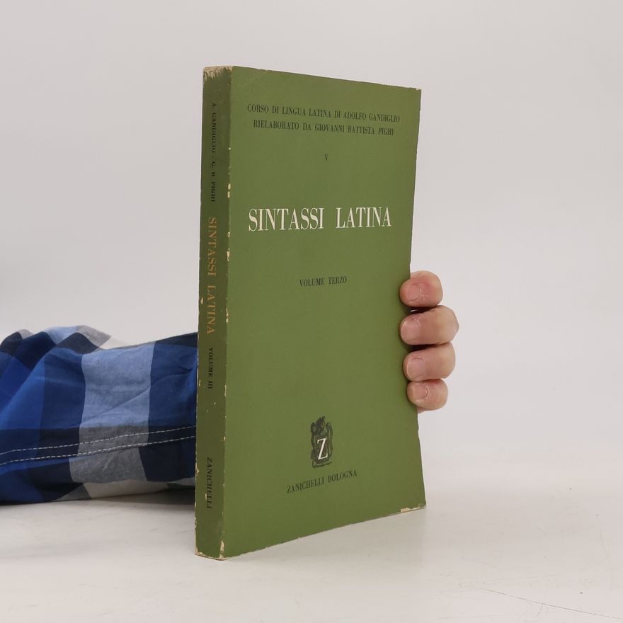 Kolektív autorov Sintassi latina. Volume Terzo