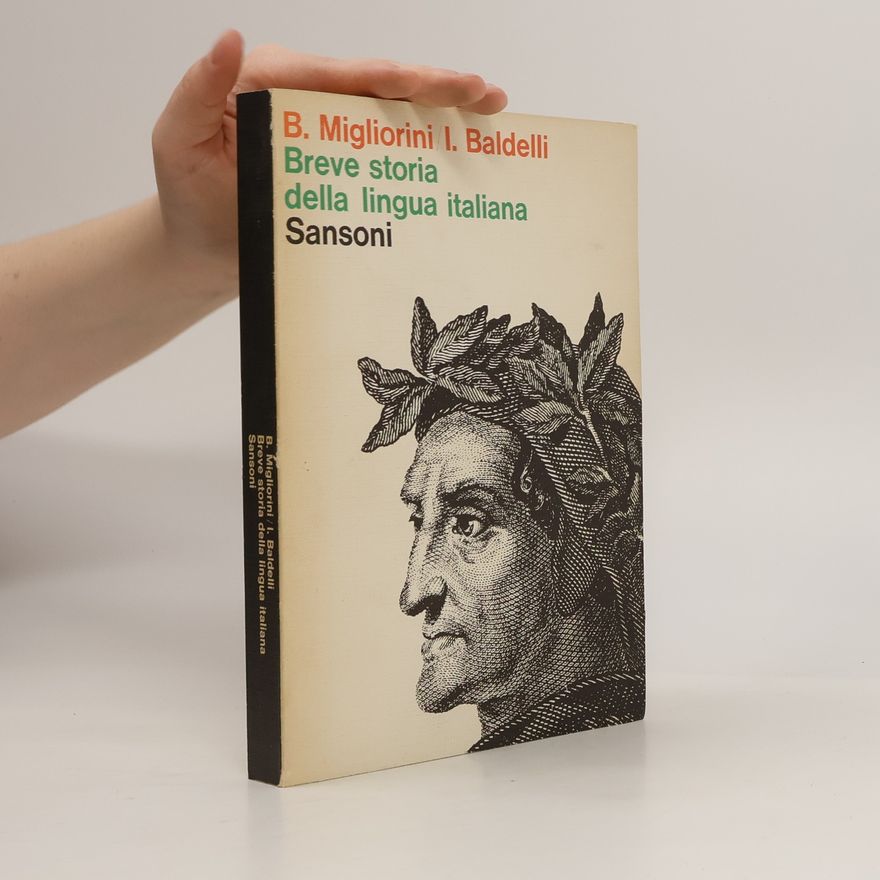 Bruno Migliorini Breve storia della lingua italiana