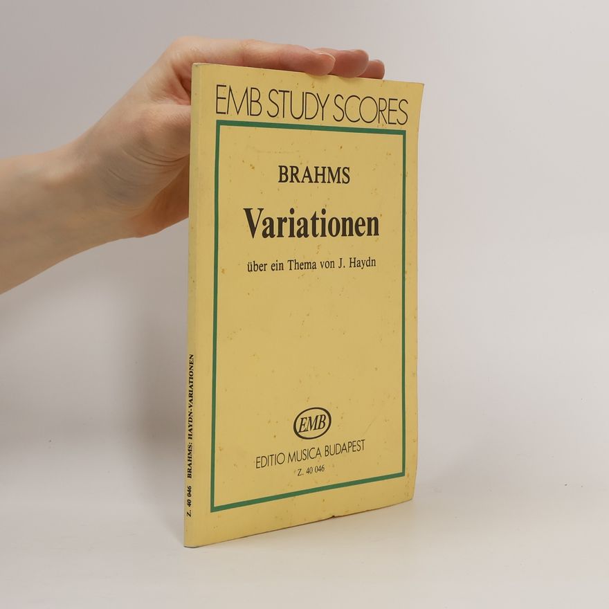 Johannes Brahms Brahms Variationen